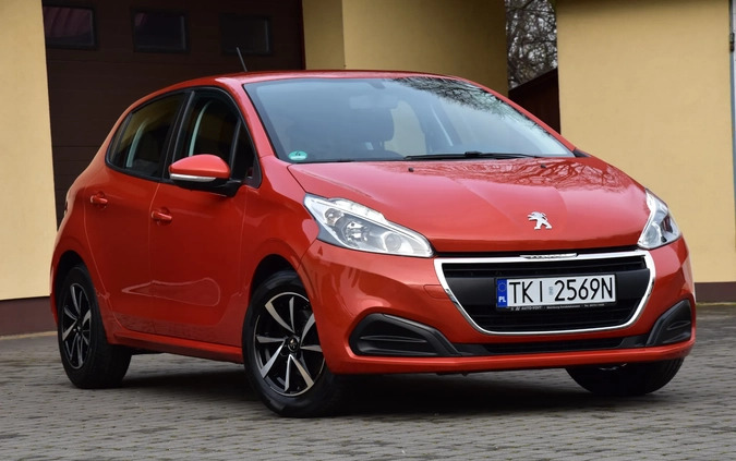 Peugeot 208 cena 34900 przebieg: 54717, rok produkcji 2018 z Janów Lubelski małe 704